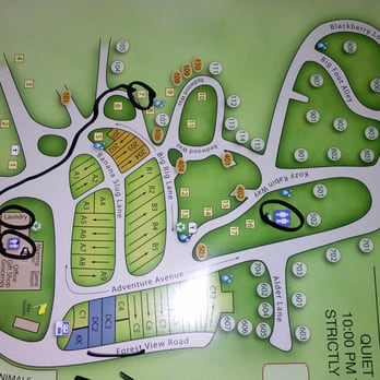 Crescent City / Redwoods KOA - Map of campground. - Campgrounds Near Me - Crescent City, California Crescent City / Redwoods KOA - Map of campground. - Campgrounds Near Me - Crescent City, California