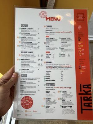 Menu photo 5 Tarka Indian Kitchen Houston, TX