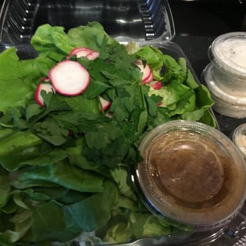Coalfire Pizza - Fresh salad with herb vinaigrette - Pizza Near Me - Chicago, Illinois