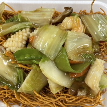 Fukuya Ramen - Crispy fried noodles. - Ramen Near Me - Wahiawa, Hawaii