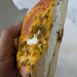 Woods Deli - Don't know how many jalapeno cream cheese bagel pictures i have, but here is another one! :)
