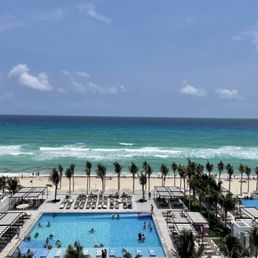View from ocean front suite