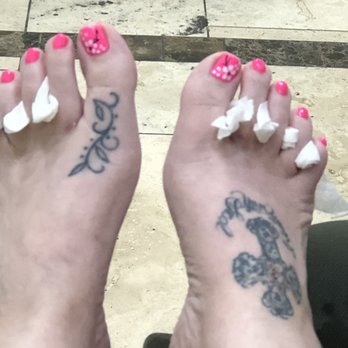 Infinity Nails and Spa - I call these happy feet! - Nail Salons Near Me - Phoenix, Arizona