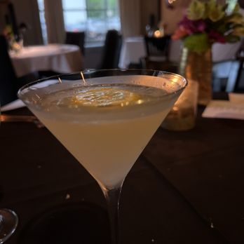 Evangeline's - Seasonal special - lemon lavender vodka - New American Near Me - Tuscaloosa, Alabama