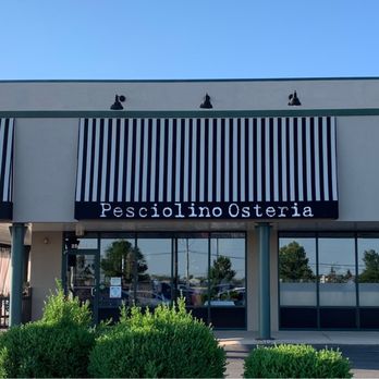 Pesciolino Osteria - Outdoor seating and restaurant entrance - Seafood Near Me - Channahon, Illinois Pesciolino Osteria - Outdoor seating and restaurant entrance - Seafood Near Me - Channahon, Illinois
