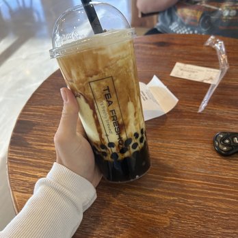 Tea Fresho - Pistachio Brown Sugar Creme Brulee - Bubble Tea Near Me - Chandler, Arizona Tea Fresho - Pistachio Brown Sugar Creme Brulee - Bubble Tea Near Me - Chandler, Arizona