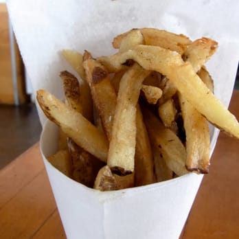 Orderup - A small order of their Fries - Surprisingly good with their salsa - (soy-free because their fry oil is Canola) - Burgers Near Me - San Antonio, Texas Orderup - A small order of their Fries - Surprisingly good with their salsa - (soy-free because their fry oil is Canola) - Burgers Near Me - San Antonio, Texas