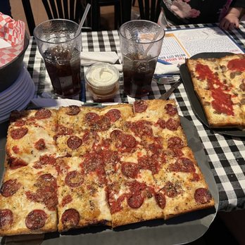 Buddy's Pizza - The "Detroiter" deep dish. - Pizza Near Me - Detroit, Michigan
