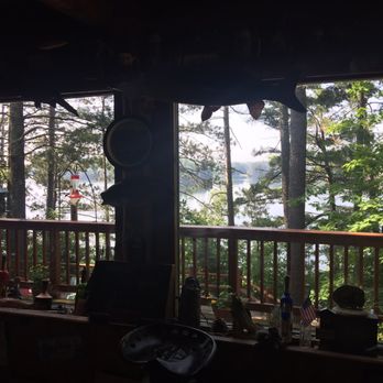 Enchanted Loon Inn - Lake view from bar in house. - Bed & Breakfast Near Me - Land O' Lakes, Wisconsin Enchanted Loon Inn - Lake view from bar in house. - Bed & Breakfast Near Me - Land O' Lakes, Wisconsin