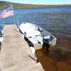Lac La Belle Lakeside Cabin - Rental fishing boat
