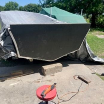 CV Composites Boat Repairs - Transom replacement, Coosa board - Boat Repair Near Me - St. Cloud, Florida