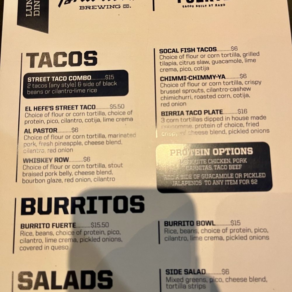 Braxton Brewing Company CVG - Menu as of June 2024 - Brewpubs Near Me - Hebron, Kentucky