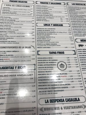 Menu photo 5 Casa Lola Málaga, MA