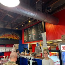 American Pizza Oven - Menu board