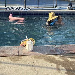 Passion for Splashin - Lynnea and Tristan at swim