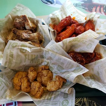 Wingstop - Lemon pepper, original hot, barbecue, and Louisiana rub. Super yummy! - Chicken Wings Near Me - San Diego, California Wingstop - Lemon pepper, original hot, barbecue, and Louisiana rub. Super yummy! - Chicken Wings Near Me - San Diego, California