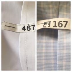 Rego-Forest Cleaners - They gave me 2 right shirts and one wrong shirt :( mine is 467 NOT 167