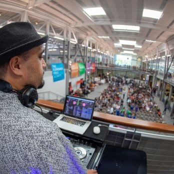 SGM Events - Bernard Gonzalez overseeing the crowd at a corporate event. - DJs Near Me - San Diego, California SGM Events - Bernard Gonzalez overseeing the crowd at a corporate event. - DJs Near Me - San Diego, California