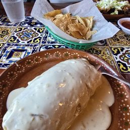 Burrito very filling