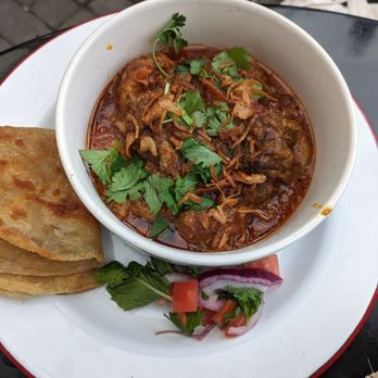 Rangoon Bistro - Beef curry w roti - Burmese Near Me - Portland, Oregon Rangoon Bistro - Beef curry w roti - Burmese Near Me - Portland, Oregon