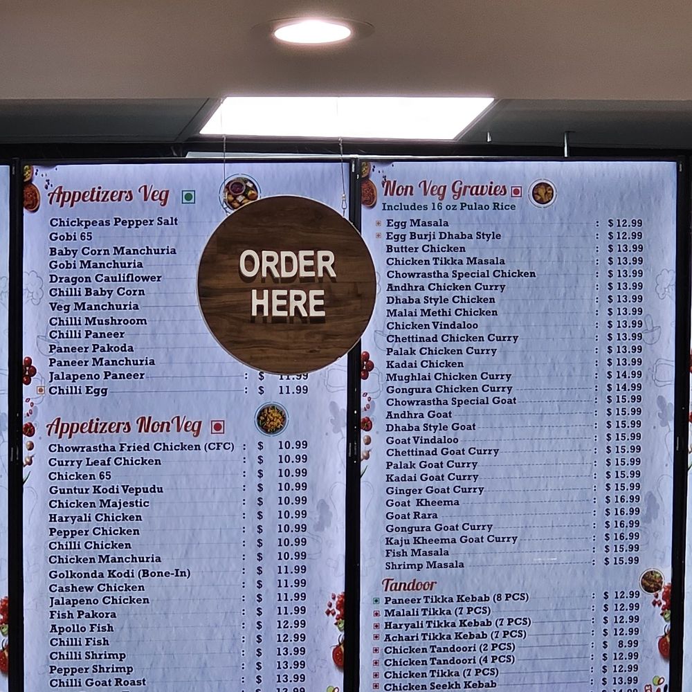 Menu Menu