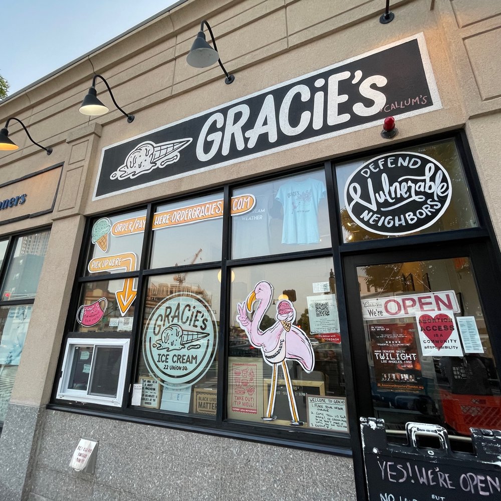 Gracie's Ice Cream - storefront - Ice Cream & Frozen Yogurt Near Me - Somerville, Massachusetts Gracie's Ice Cream - storefront - Ice Cream & Frozen Yogurt Near Me - Somerville, Massachusetts
