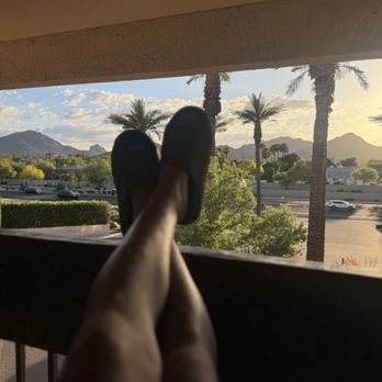 The McCormick Scottsdale - Relaxing from my balcony - Hotels Near Me - Scottsdale, Arizona