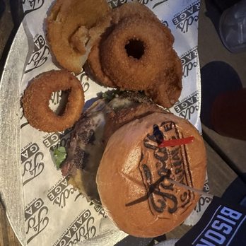 Ford's Garage St. Augustine - Bison Bacon Burger - Burgers Near Me - St. Augustine, Florida