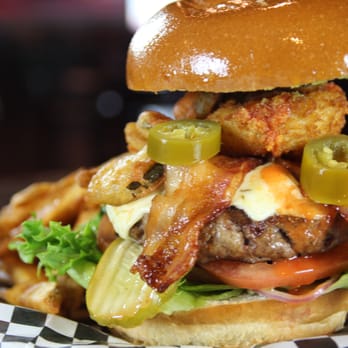 Halftime Bar & Grill - The Ring of Fire Burger - Sports Bars Near Me - Rocklin, California Halftime Bar & Grill - The Ring of Fire Burger - Sports Bars Near Me - Rocklin, California
