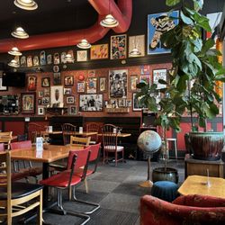 The Brass Monkey - Lots of tables and some fun decor