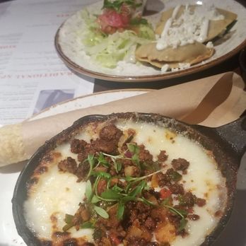 Adobe Grill - Empanadas and Queso w/ chorizo - Mexican Near Me - La Quinta, California Adobe Grill - Empanadas and Queso w/ chorizo - Mexican Near Me - La Quinta, California