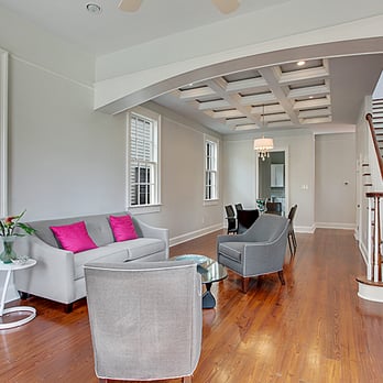 Pentek Homes - living room and staircase - General Contractors Near Me - Metairie, Louisiana Pentek Homes - living room and staircase - General Contractors Near Me - Metairie, Louisiana