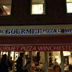 Gourmet Pizza - Outside sign and awning