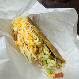 Shredded Beef Hard Shell Taco
