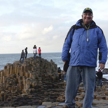 Giant's Causeway - John S. at the Giants Causeway. - Landmarks & Historical Buildings Near Me - Bushmills, MYL