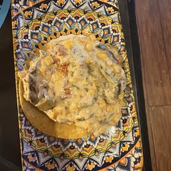 Roasted poblano taco