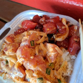 Ono Seafood - Shoyu and spicy ahi - Seafood Near Me - Honolulu, Hawaii Ono Seafood - Shoyu and spicy ahi - Seafood Near Me - Honolulu, Hawaii