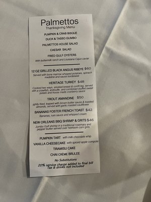 Menu photo 6 Palmettos on the Bayou Slidell, LA Menu photo 6 Palmettos on the Bayou Slidell, LA
