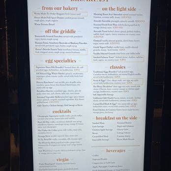 The Henry - Breakfast menu - American Near Me - Las Vegas, Nevada The Henry - Breakfast menu - American Near Me - Las Vegas, Nevada