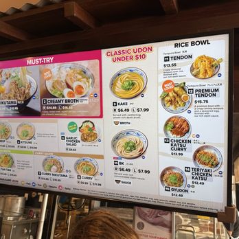 Marugame Udon - Menu - Japanese Near Me - Honolulu, Hawaii Marugame Udon - Menu - Japanese Near Me - Honolulu, Hawaii