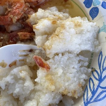 Giovanni’s Shrimp - Soggy a$$ rice - Seafood Near Me - Honolulu, Hawaii