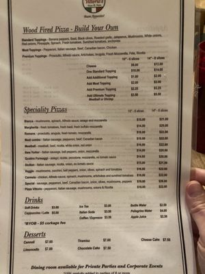 Menu photo 2 Vittorio's Pizza & Pasta Cypress, TX Menu photo 2 Vittorio's Pizza & Pasta Cypress, TX