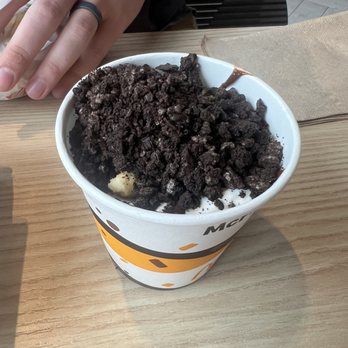 Mcdonalds - McFlurry with cheesecake and Oreo - Fast Food Near Me - San Juan, Puerto Rico