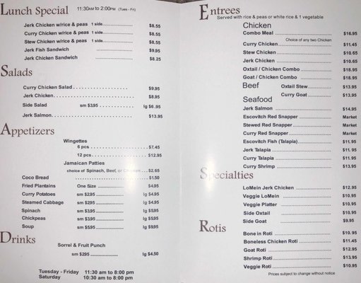 Menu photo 7 SaPoDilla's Fort Washington, MD Menu photo 7 SaPoDilla's Fort Washington, MD