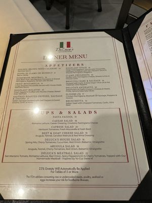 Menu photo 1 DeLuca's Italian Kitchen & Bar Boynton Beach, FL Menu photo 1 DeLuca's Italian Kitchen & Bar Boynton Beach, FL