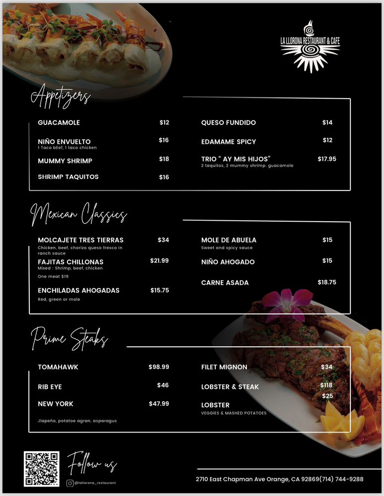 LA LLORONA RESTAURANT & CAFE Updated June 2024 118 Photos & 72