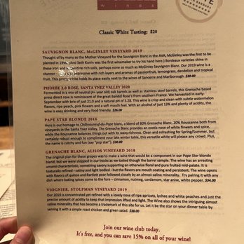 The Valley Project - 11/14/21 menu - Wine Tasting Room Near Me - Santa Barbara, California The Valley Project - 11/14/21 menu - Wine Tasting Room Near Me - Santa Barbara, California