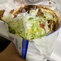 Chicken Doner Gyro Sandwich