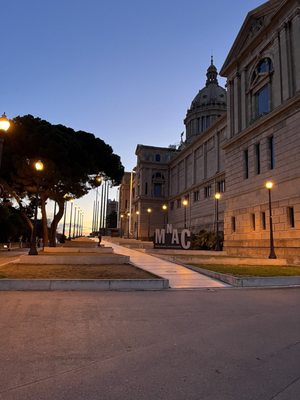 Photo of Parc de Montjuïc - Barcellona, B, ES. Mnac in the morning