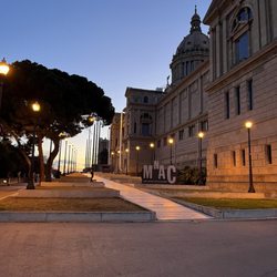 Parc de Montjuïc - Mnac in the morning